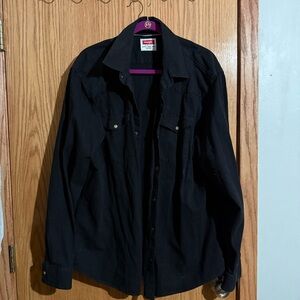 Black Button-Up Shirt